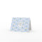 Monogram Summer Daisy floral Pattern Blue Stripe