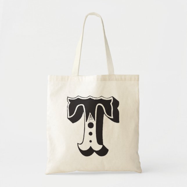 Monogram T tote bag (Front)
