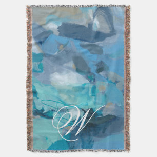 Monogram   Tangled Throw Blanket