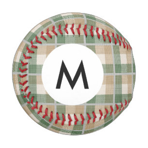 Monogram Tartan Baseball