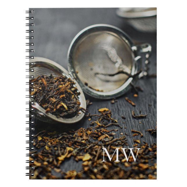 Monogram Tea Notebook (Front)