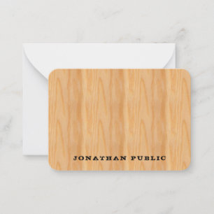 Monogram Template Wood Look Distressed Text