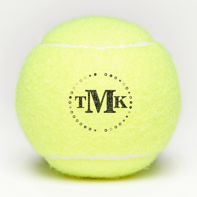 Monogram Tennis Balls (Front)