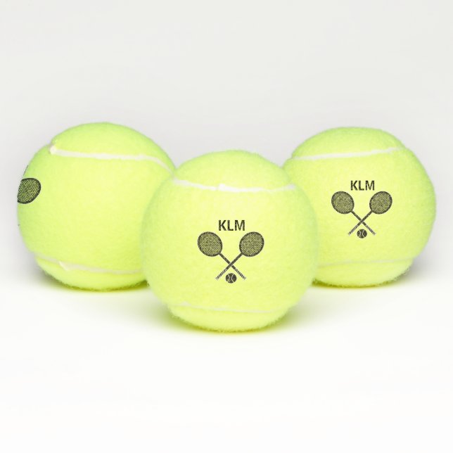 Monogram Tennis Balls (Multi)