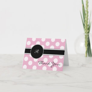 Monogram Thank You Cards