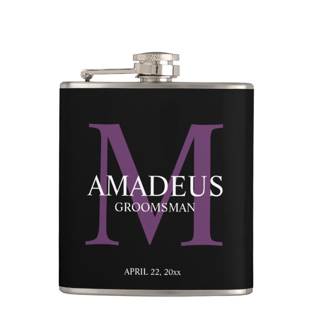 Monogram Thermal Flask (Front)