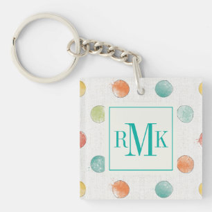 Monogram   Thoughtful Butterflies Step Key Ring