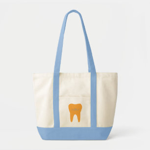 Monogram Tooth Tote Bag