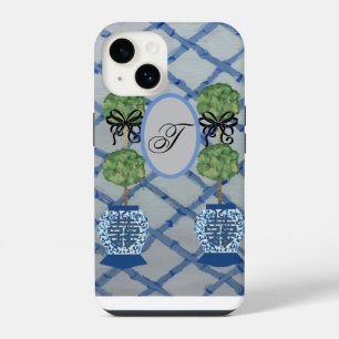 Monogram Topiary Ginger Jars iPhone / iPad case