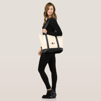 Monogram Tote, Personalised Gift choose style Tote Bag
