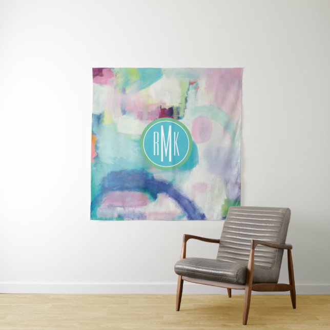 Monogram | Trial and Airy Bright Tapestry (In Situ (Horizontal))