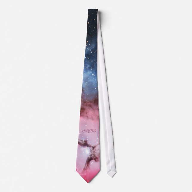 Monogram Trifid Nebula Tie (Front)