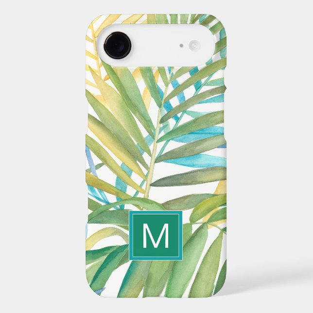 Monogram | Tropical Palm Leaves Case-Mate Samsung Galaxy Case (Back)