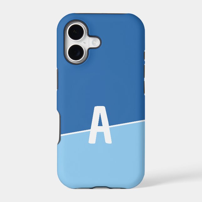 Monogram Two Colours Ocean Calm (Back)