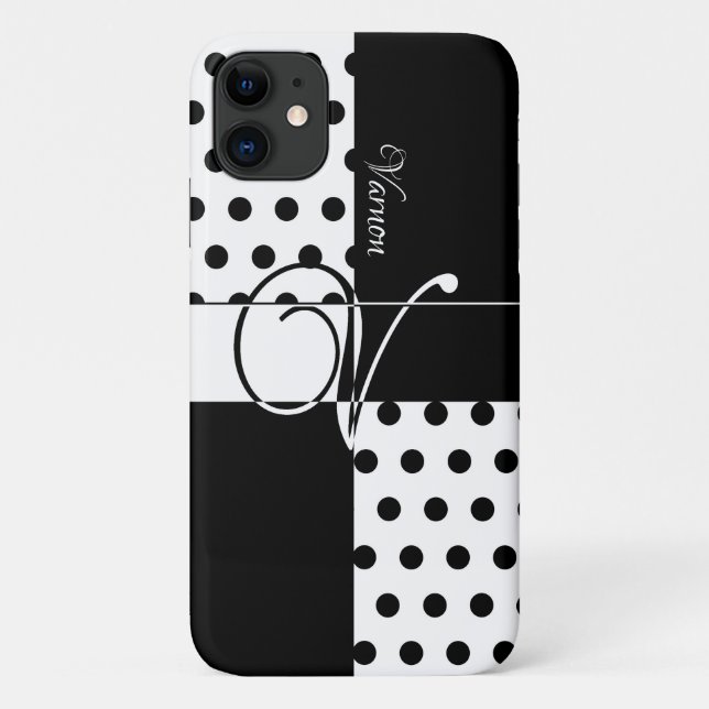 Monogram V Case-Mate iPhone Case (Back)
