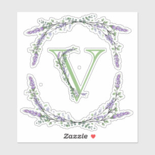 Monogram V Lavender Eucalyptus