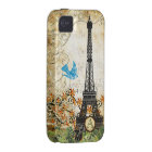 Monogram Vintage Bird Eiffel Tower
