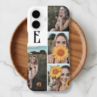 Monogram Vintage Chic Photo White