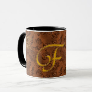 Monogram Vintage F Mug