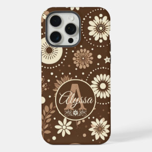 Monogram Vintage Floral Harmony iPhone 15 Pro Max Case