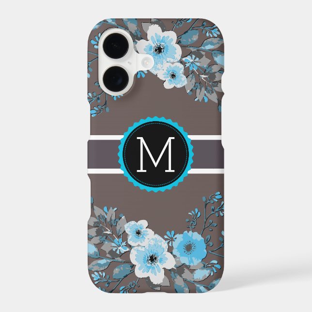 Monogram Vintage Floral Pattern #22 (Back)