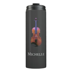 Monogram Viola Thermal Tumbler