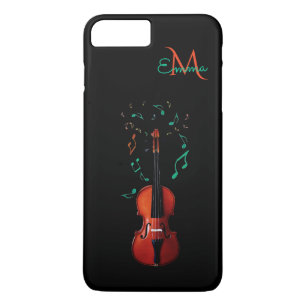 Monogram Violin Music iPhone 7 Plus Case