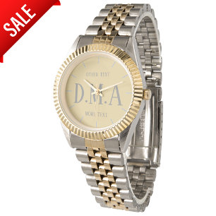 Monogram Watch Women Personalised Elegant Classy