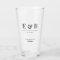 Monogram Wedding Groomsman Gift Personalised Black