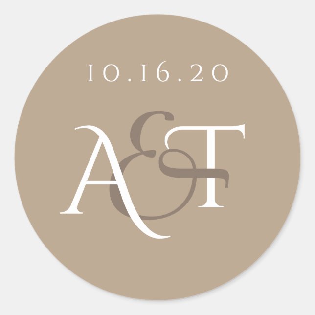 Monogram Wedding Seal (Front)