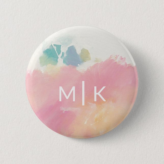 Monogram | What I Saw Upon Waking 6 Cm Round Badge (Front)