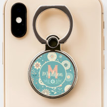 Monogram Whimsical Blooms
