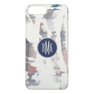 Monogram White Out Crop iPhone 8 Plus/7 Plus Case