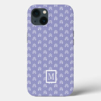Monogram White Rainbow