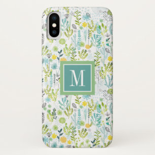Monogram   Wild and Free Pattern iPhone X Case