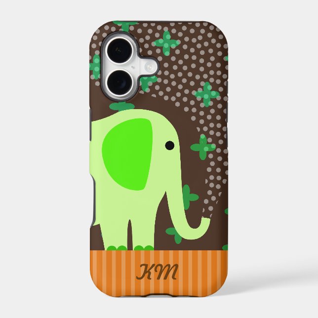 Monogram with Elephant (Back)
