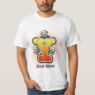 Monogram Y Sock Monkey T-Shirt