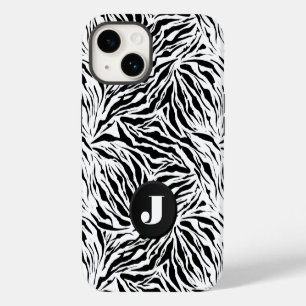 Monogram Zebra Print iPhone 14 Case