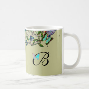 Monogramed Bejeweled Mug