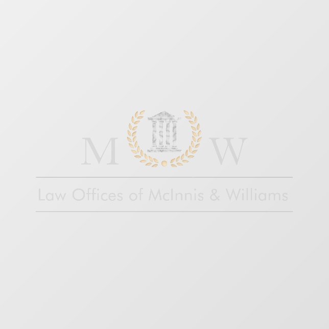 Monogramed Courthouse (Sheet)