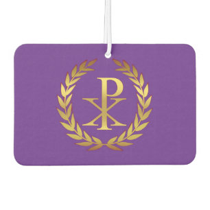 Monogramma Christi per Odoramentum Car Air Freshener
