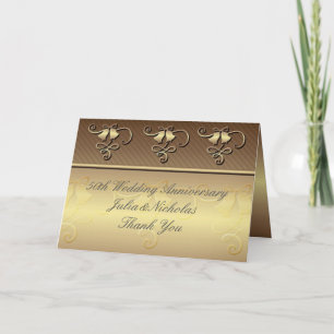 Monogrammed 50th Anniversary Gold Card