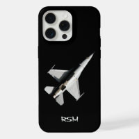 Monogrammed Aeroplane,Jet Fighter, PILOT,Custom