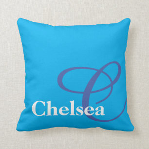 Monogrammed and Personalised Throw Pillow