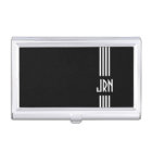 Monogrammed Art Deco | Black and White