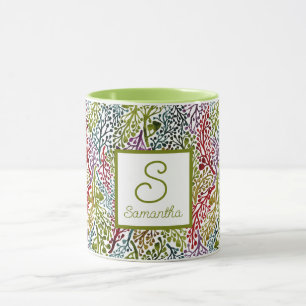 Monogrammed Australian Gumnut Garden Mug