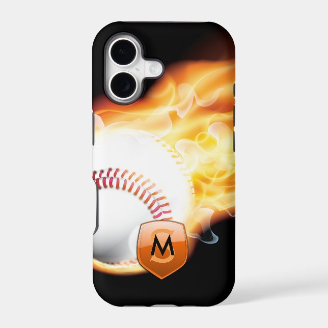 Monogrammed Baseball (Back)