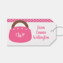 Monogrammed Bermuda Bag Personalised Gift Tags