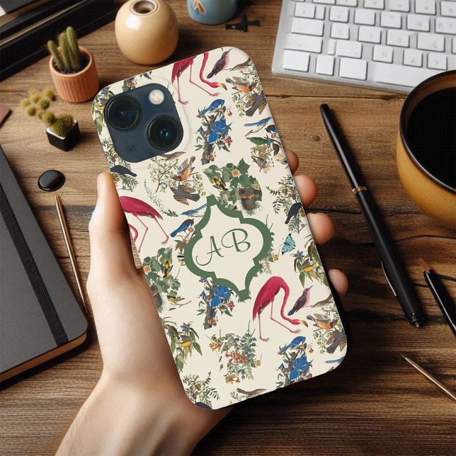 Monogrammed Birds of John James Audubon  Case-Mate iPhone Case (Creator Uploaded)