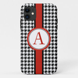 Monogrammed Classic Houndstooth iPhone 5 Case Mate